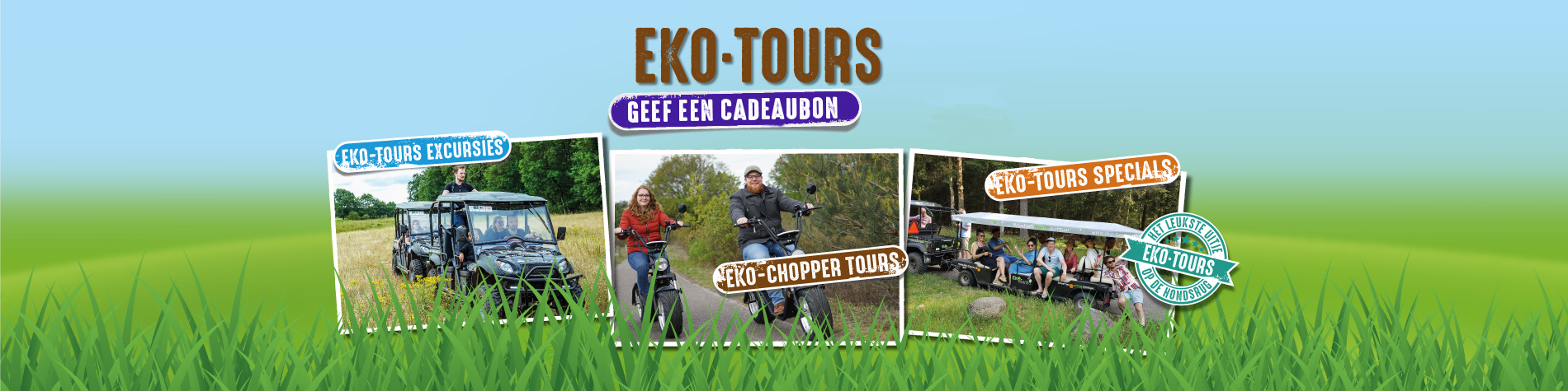 Geef een Eko-Tours cadeaubon weg